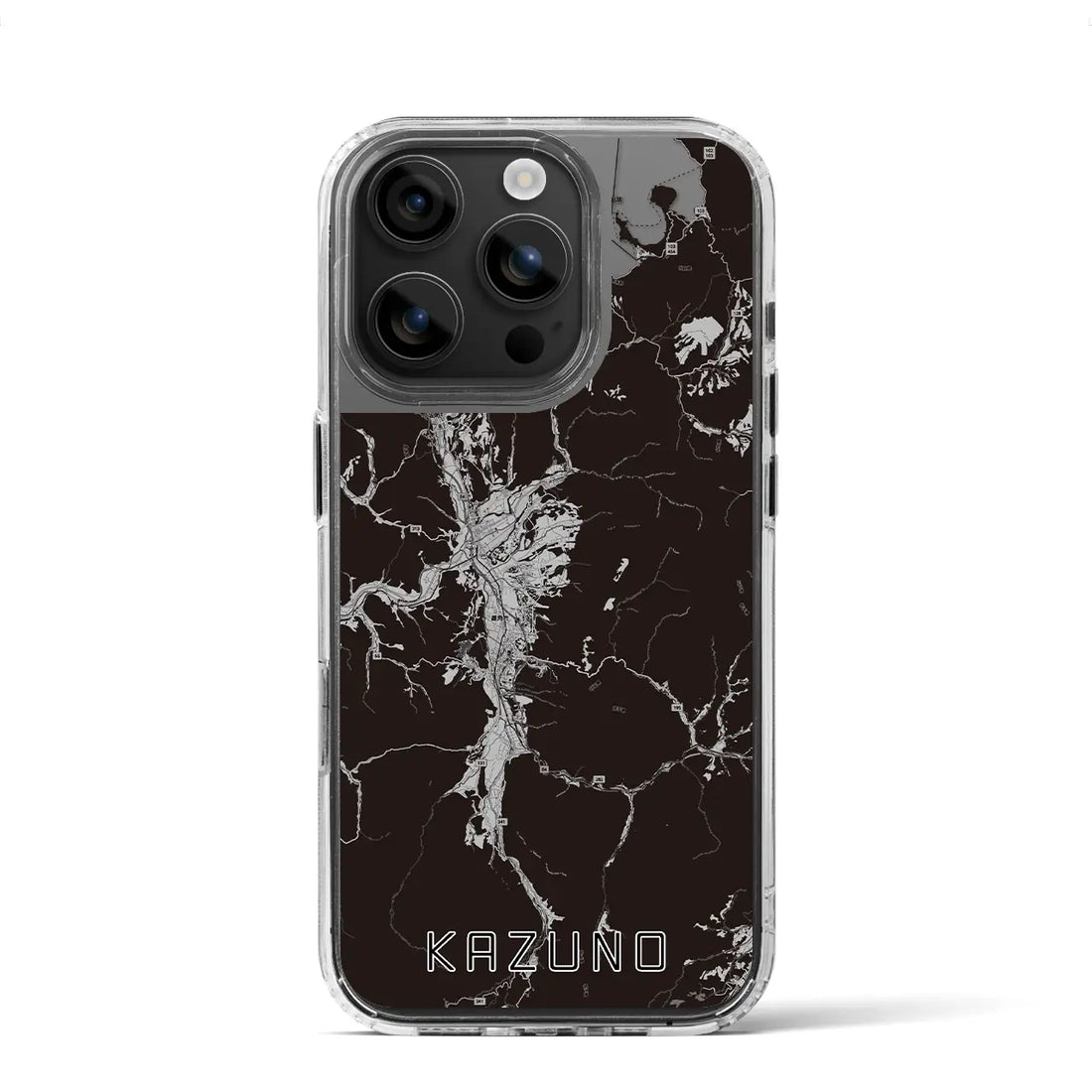 【鹿角(秋田県)】地図柄iPhoneケース(MagSafeタイプ)