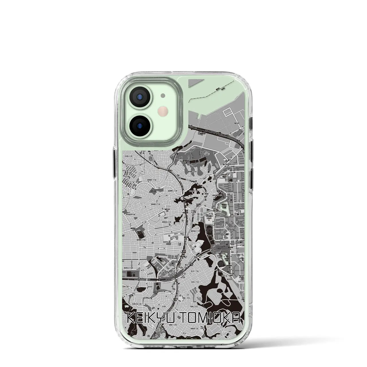 【京急富岡(神奈川県)】地図柄iPhoneケース(MagSafeタイプ)