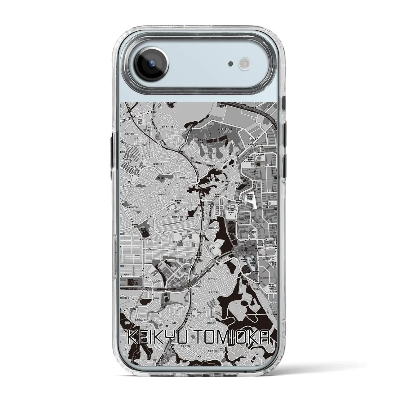 【京急富岡(神奈川県)】地図柄iPhoneケース(MagSafeタイプ)
