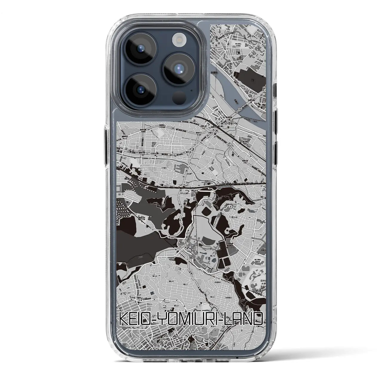 【京王よみうりランド(東京都)】地図柄iPhoneケース(MagSafeタイプ)