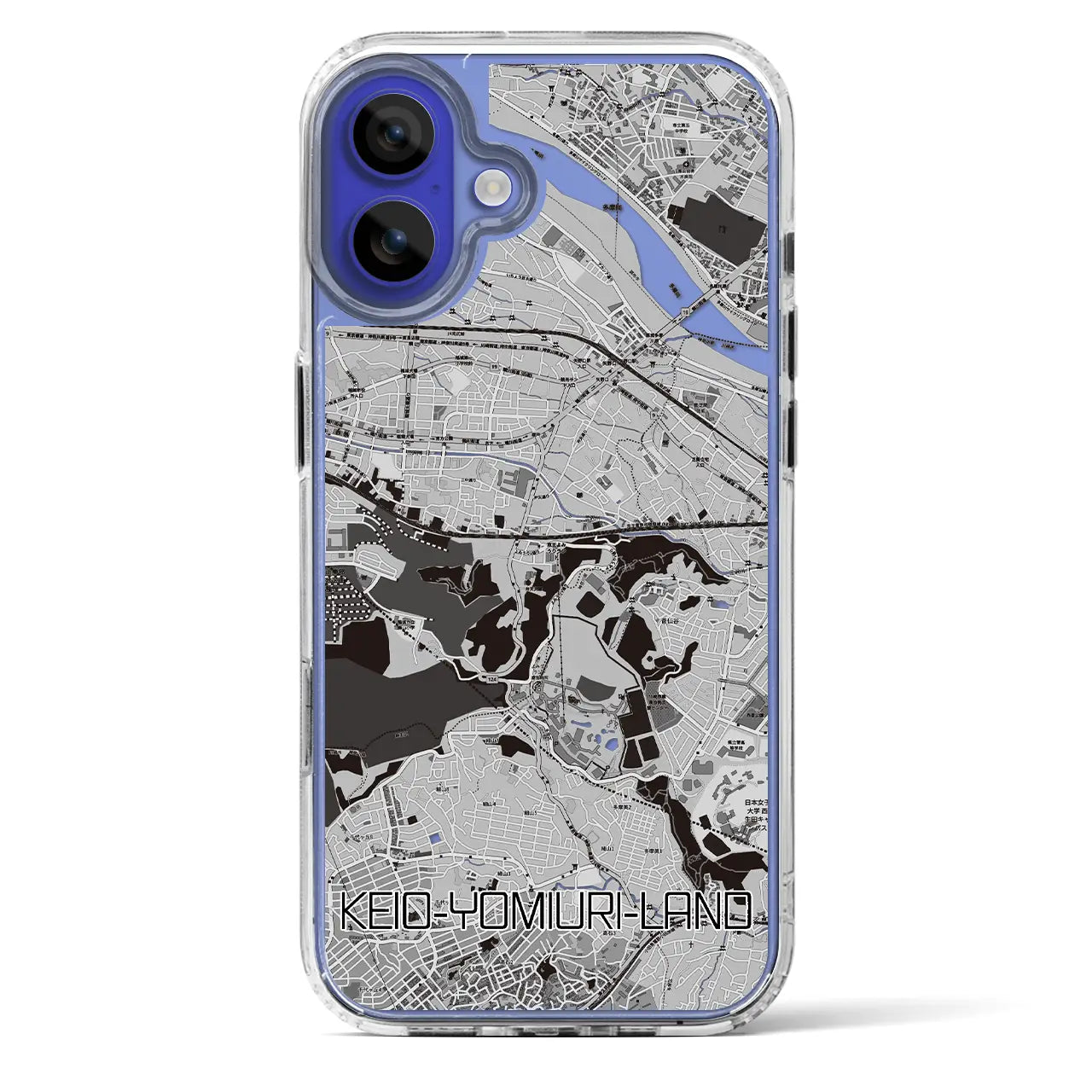 【京王よみうりランド(東京都)】地図柄iPhoneケース(MagSafeタイプ)