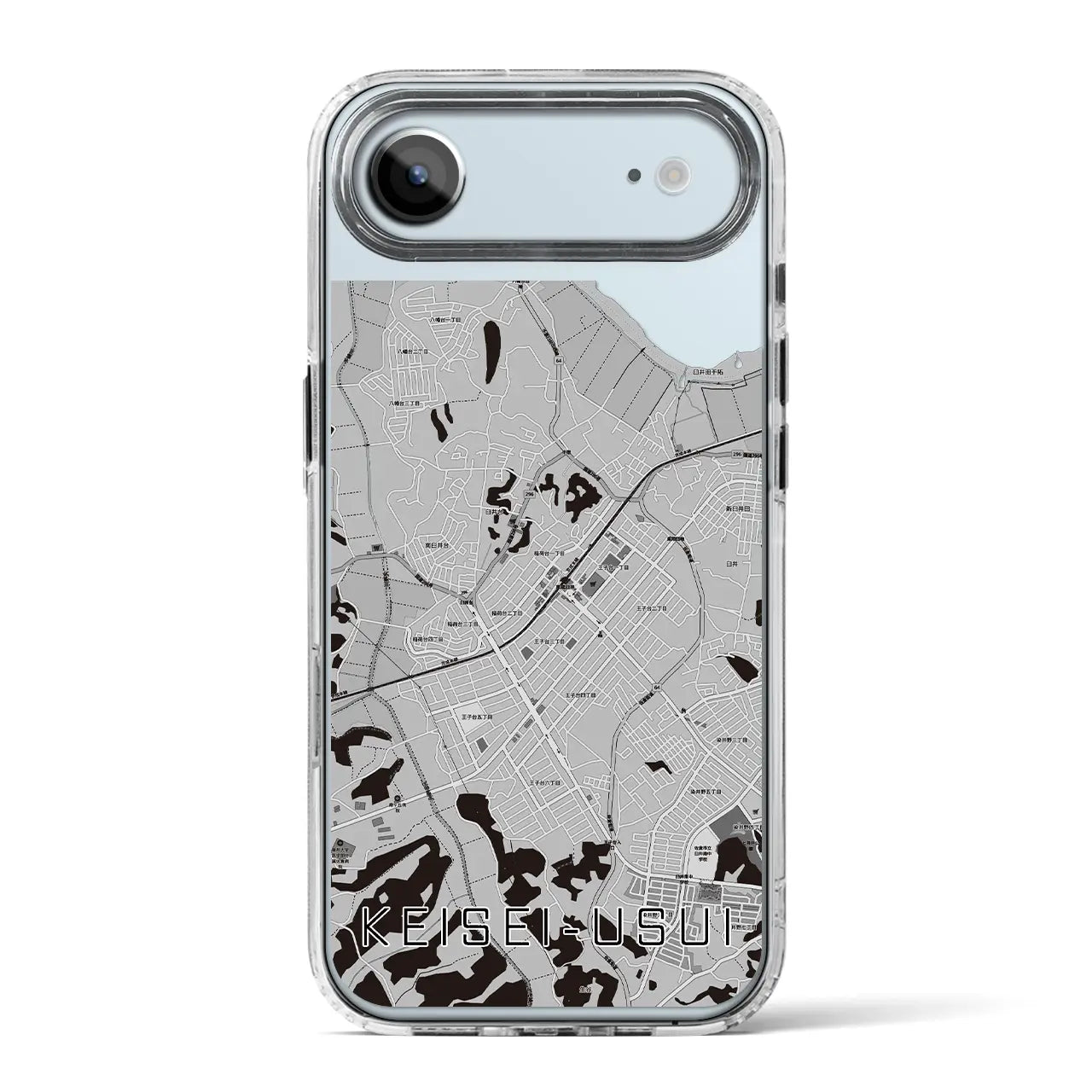 【京成臼井(千葉県)】地図柄iPhoneケース(MagSafeタイプ)