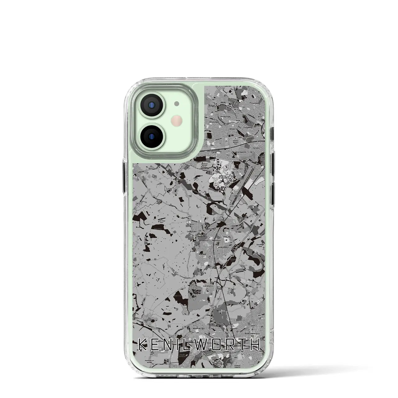 【ケニルワース(イギリス)】地図柄iPhoneケース(MagSafeタイプ)