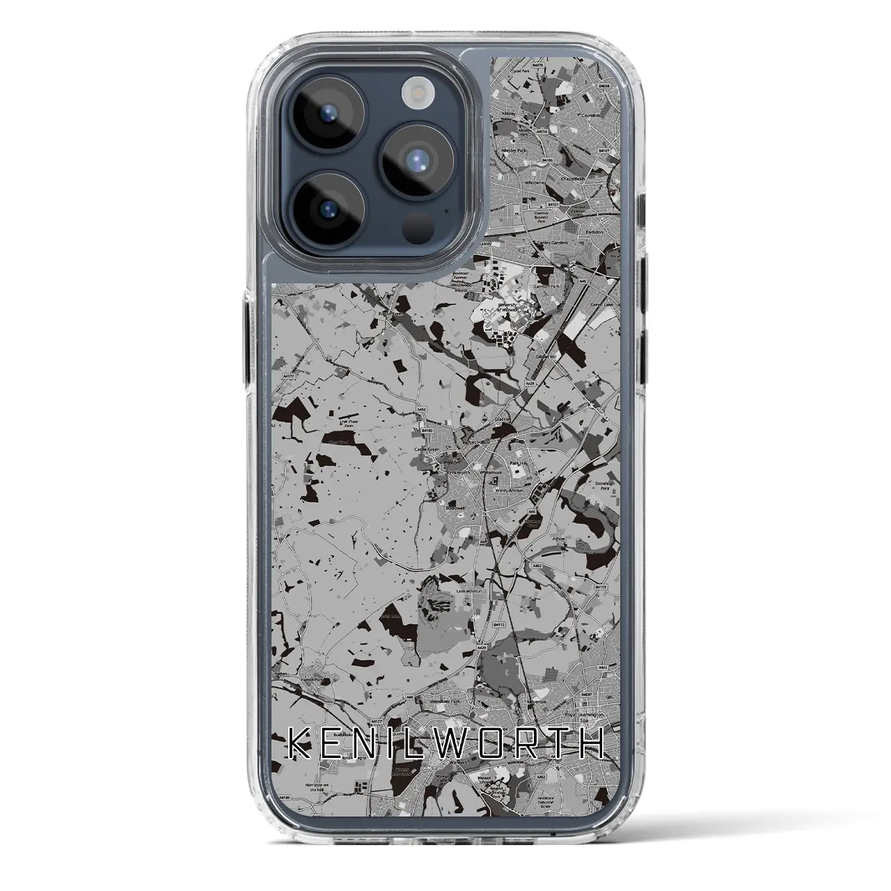 【ケニルワース(イギリス)】地図柄iPhoneケース(MagSafeタイプ)