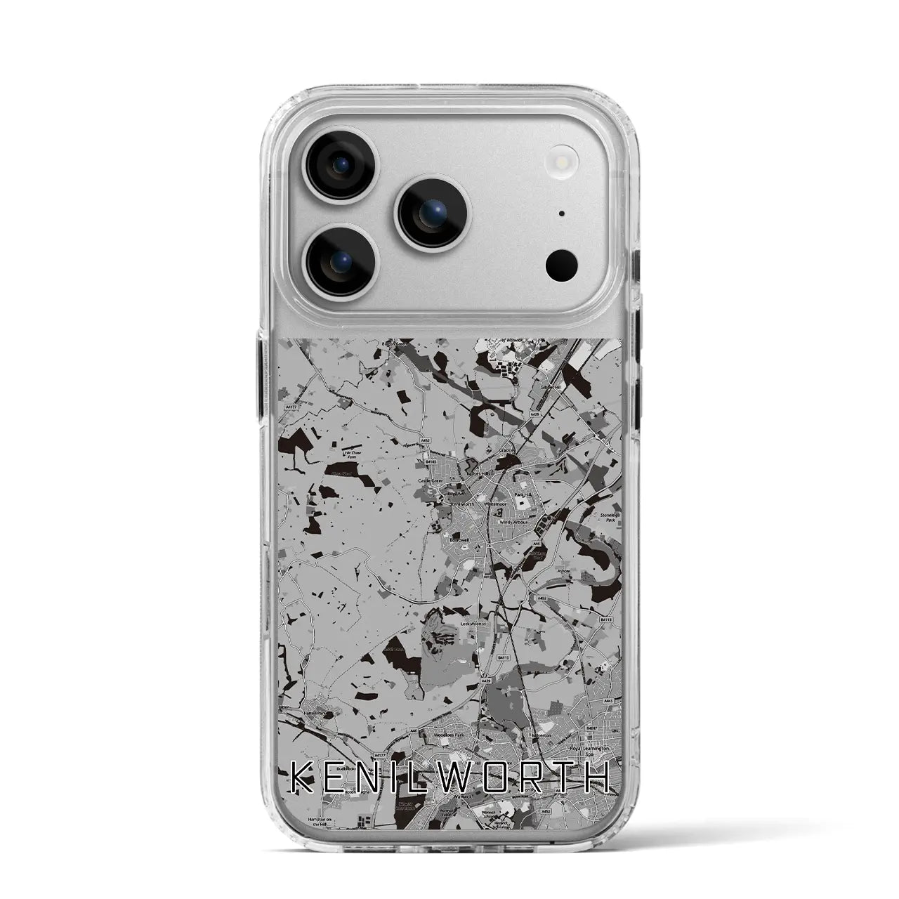 【ケニルワース(イギリス)】地図柄iPhoneケース(MagSafeタイプ)
