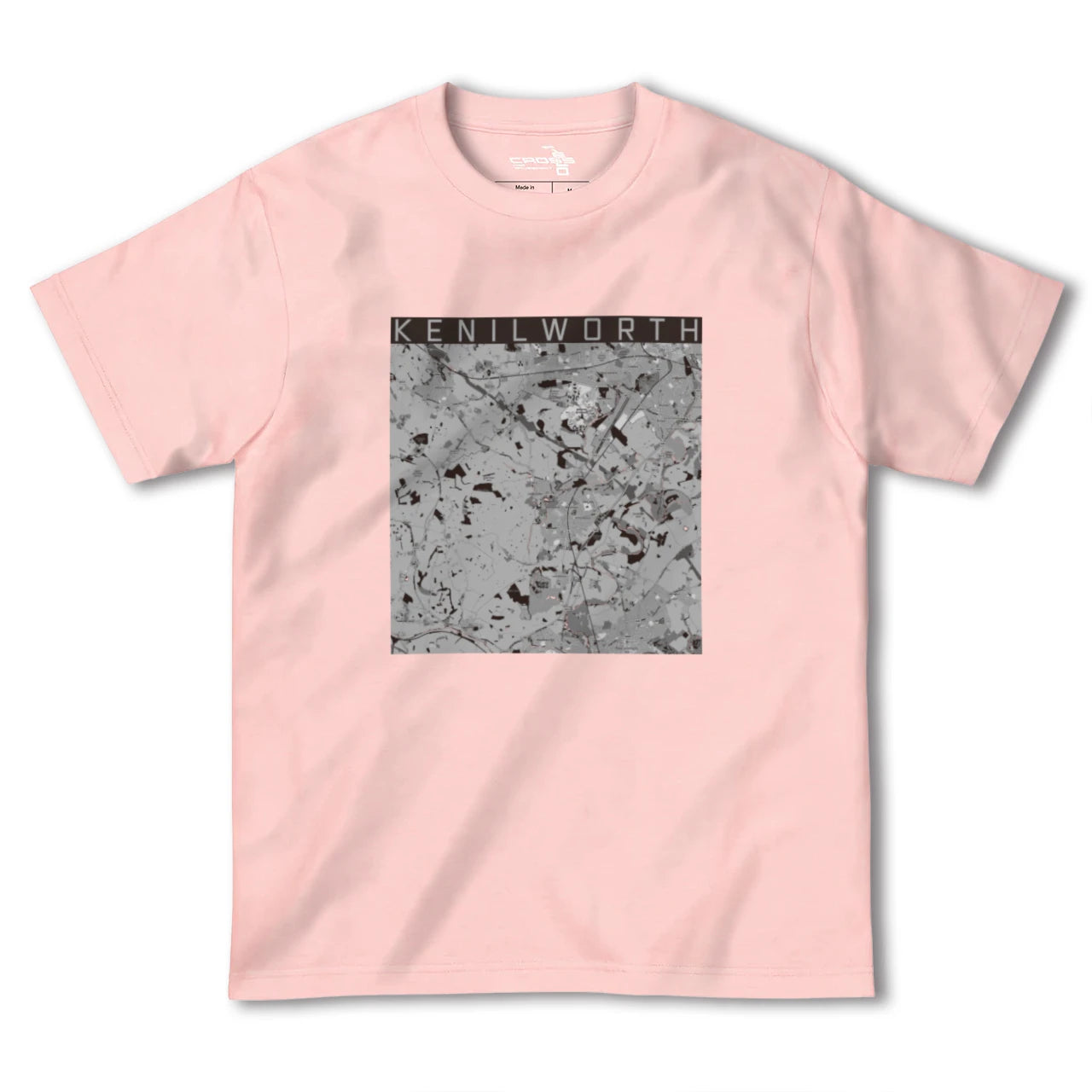 【ケニルワース(イギリス)】地図柄ヘビーウェイトTシャツ