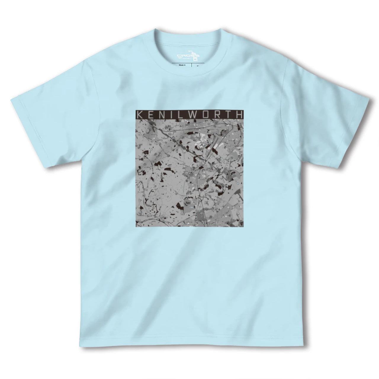 【ケニルワース(イギリス)】地図柄ヘビーウェイトTシャツ