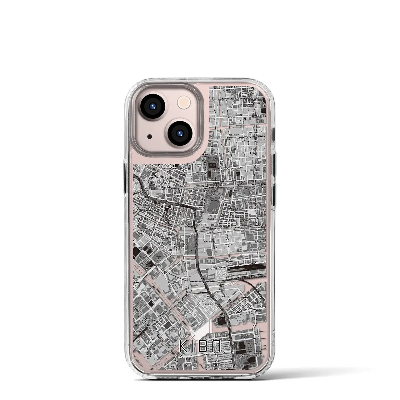 【木場(東京都)】地図柄iPhoneケース(MagSafeタイプ)
