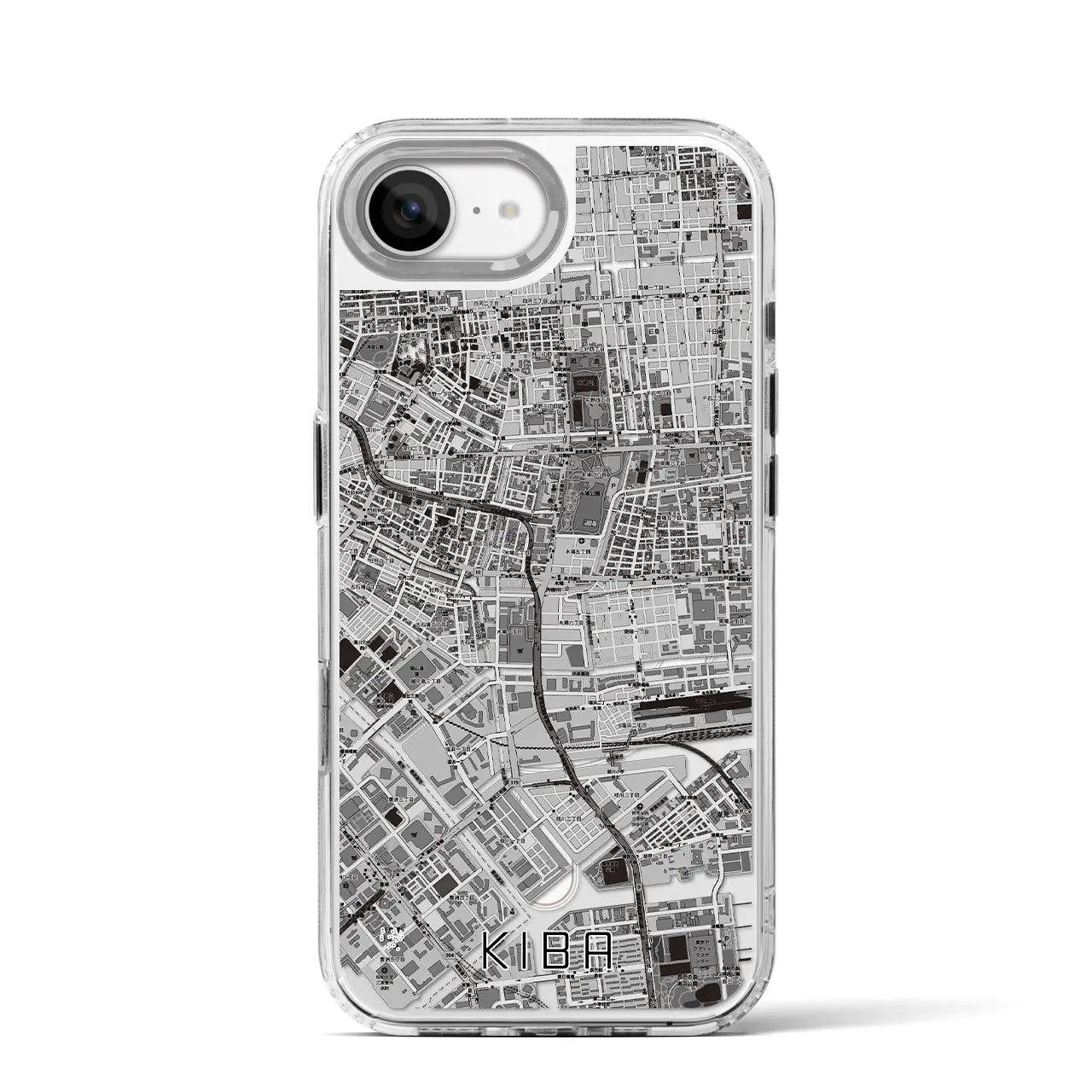 【木場(東京都)】地図柄iPhoneケース(MagSafeタイプ)