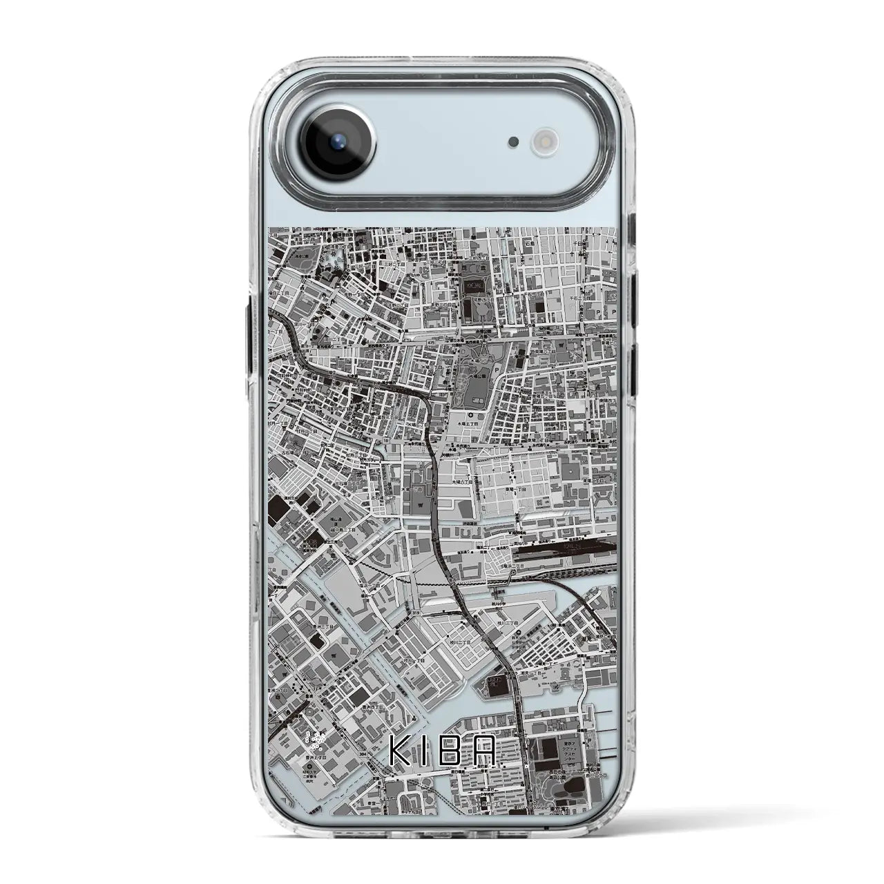 【木場(東京都)】地図柄iPhoneケース(MagSafeタイプ)