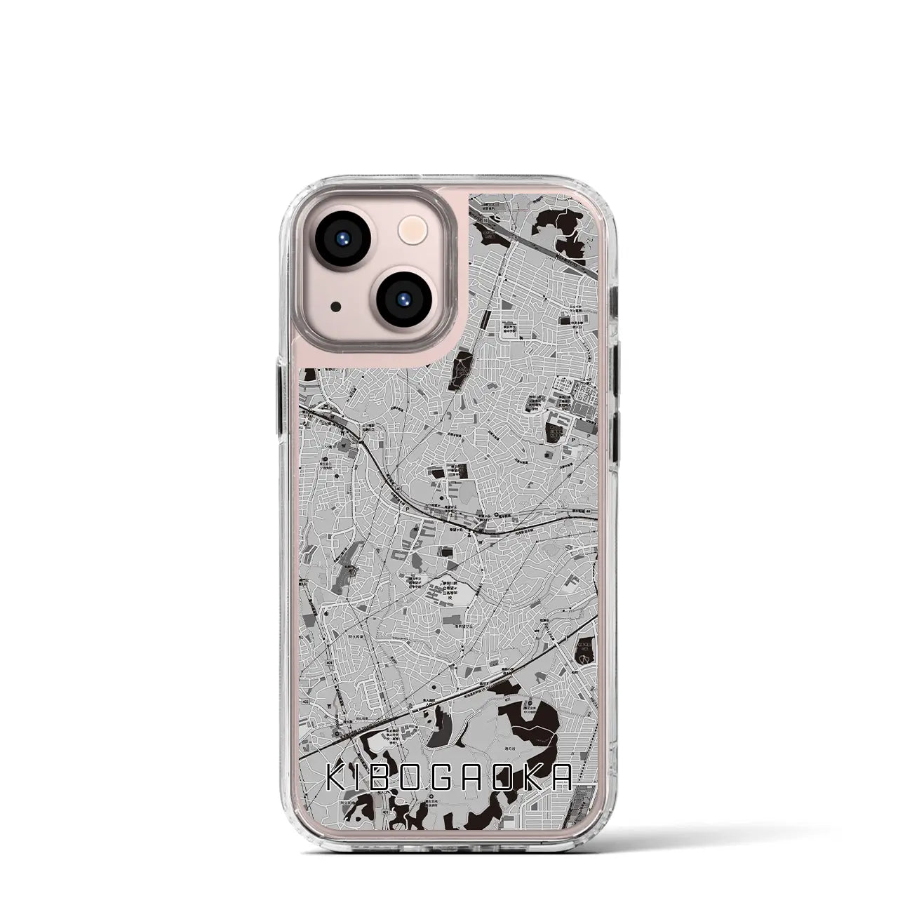 【希望ヶ丘(神奈川県)】地図柄iPhoneケース(MagSafeタイプ)