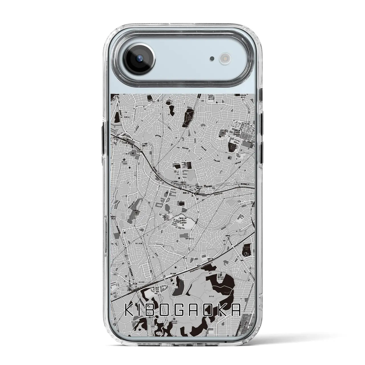 【希望ヶ丘(神奈川県)】地図柄iPhoneケース(MagSafeタイプ)