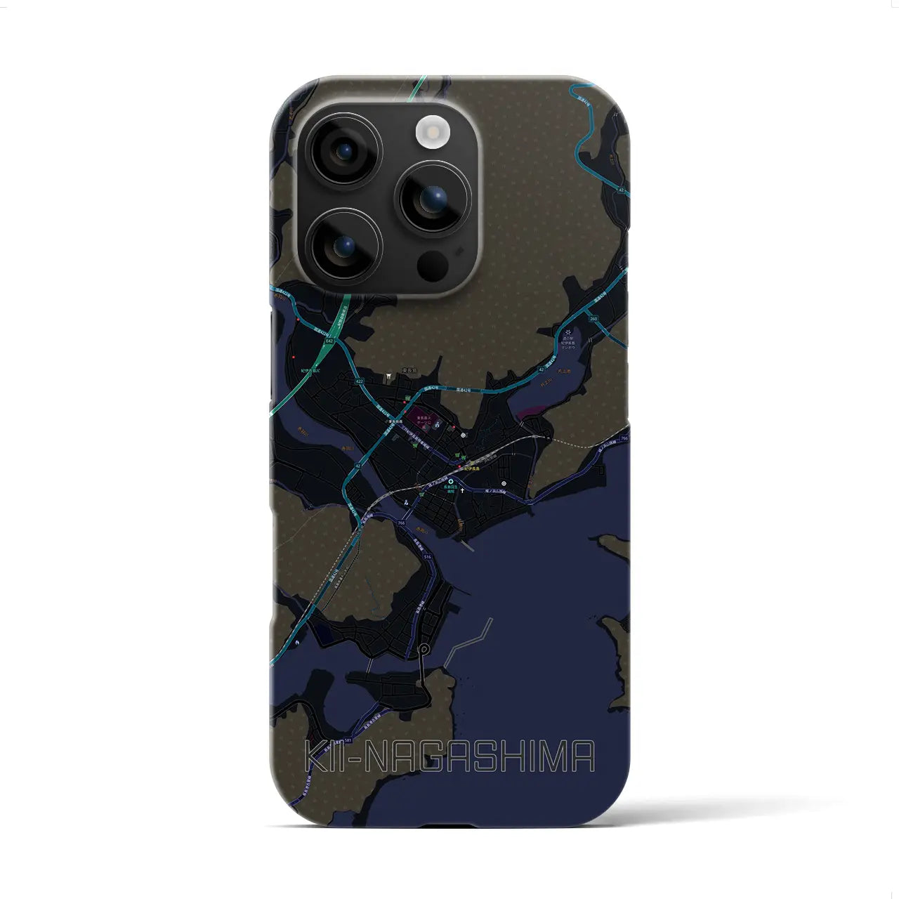 【紀伊長島(三重県)】地図柄iPhoneケース(バックカバータイプ)