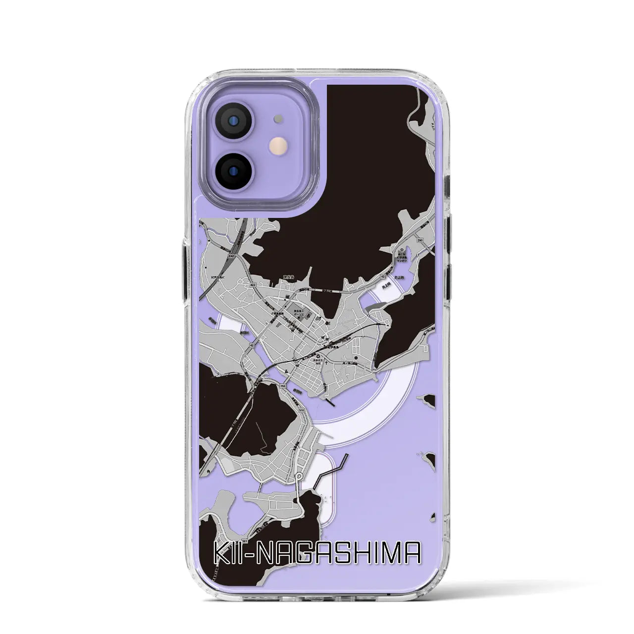 【紀伊長島(三重県)】地図柄iPhoneケース(MagSafeタイプ)