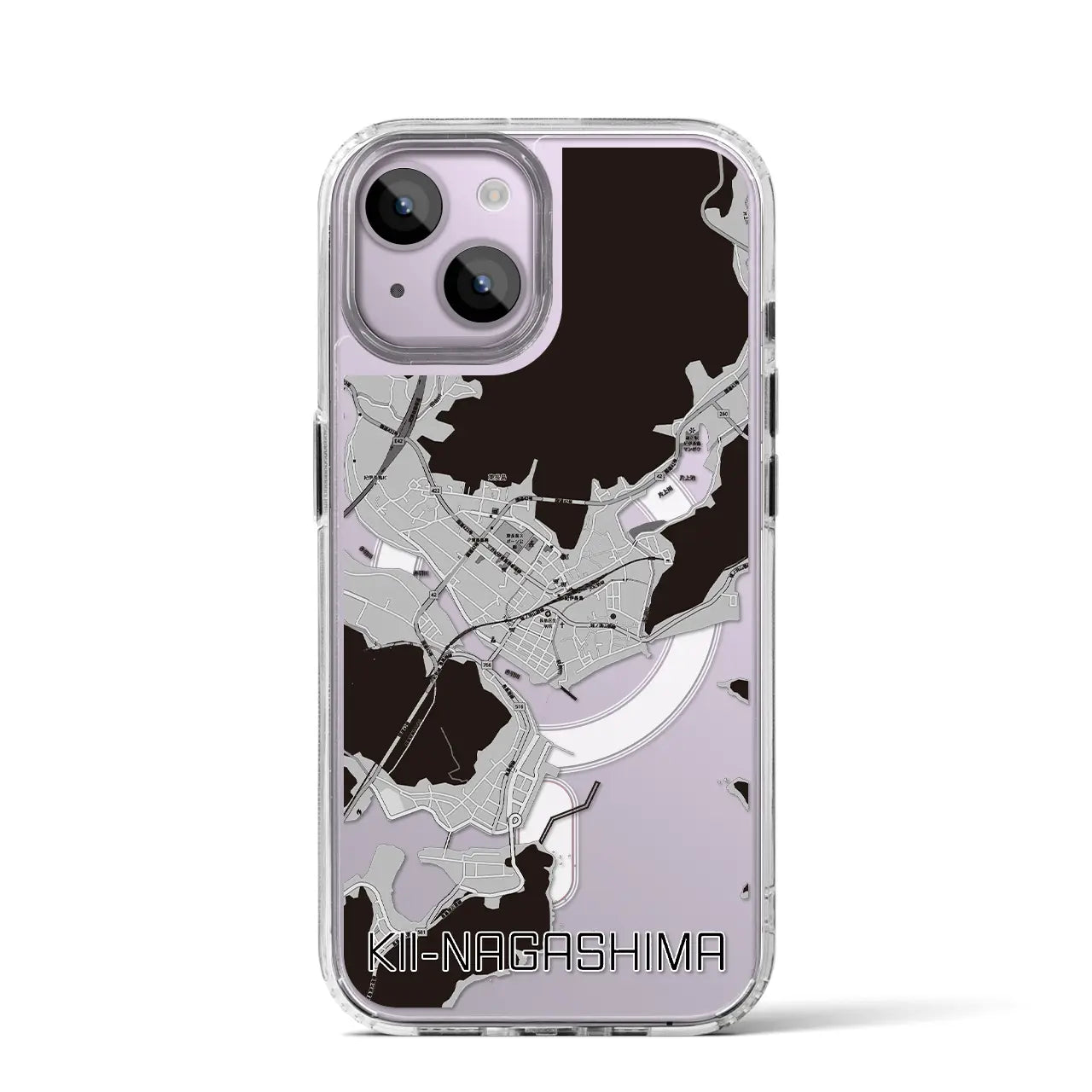 【紀伊長島(三重県)】地図柄iPhoneケース(MagSafeタイプ)