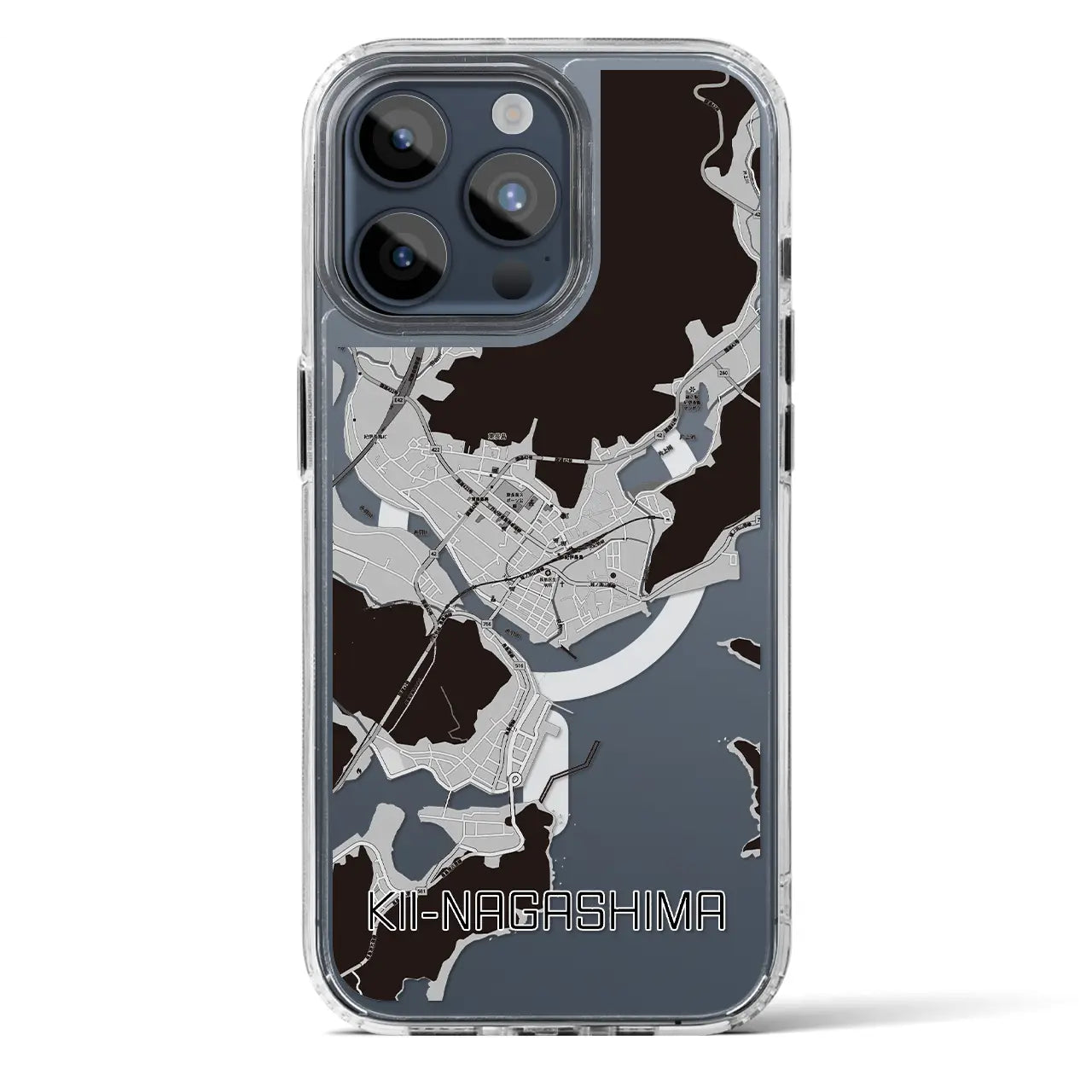 【紀伊長島(三重県)】地図柄iPhoneケース(MagSafeタイプ)
