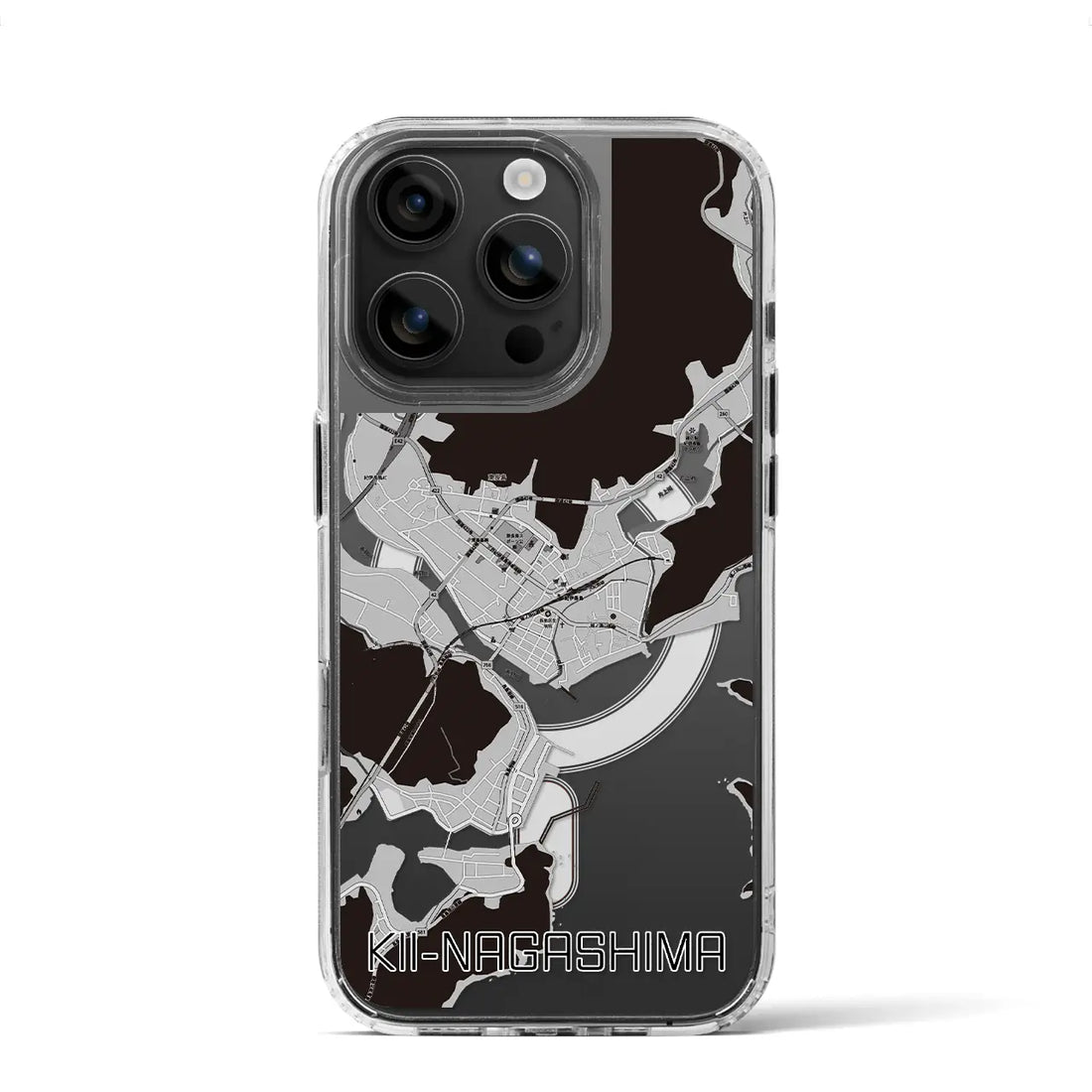 【紀伊長島(三重県)】地図柄iPhoneケース(MagSafeタイプ)