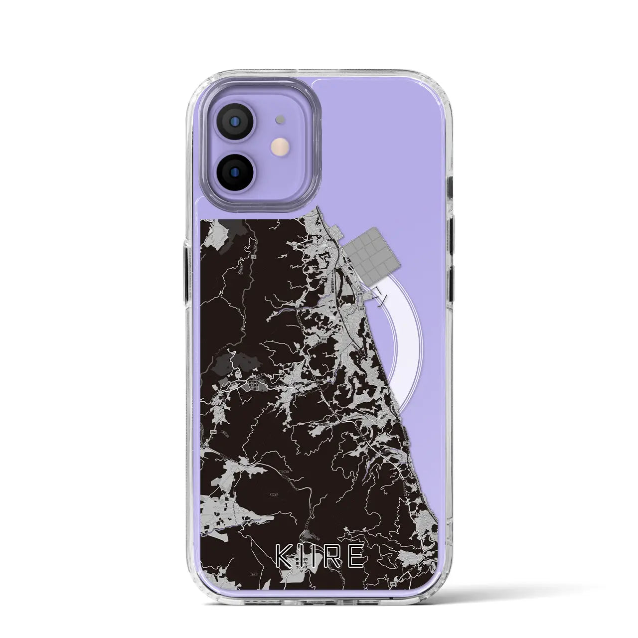 【喜入(鹿児島県)】地図柄iPhoneケース(MagSafeタイプ)
