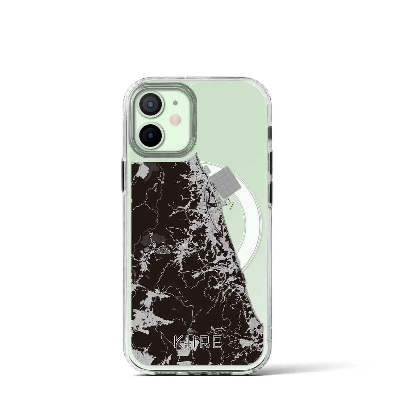 【喜入(鹿児島県)】地図柄iPhoneケース(MagSafeタイプ)