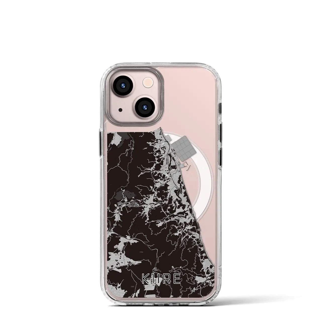 【喜入(鹿児島県)】地図柄iPhoneケース(MagSafeタイプ)