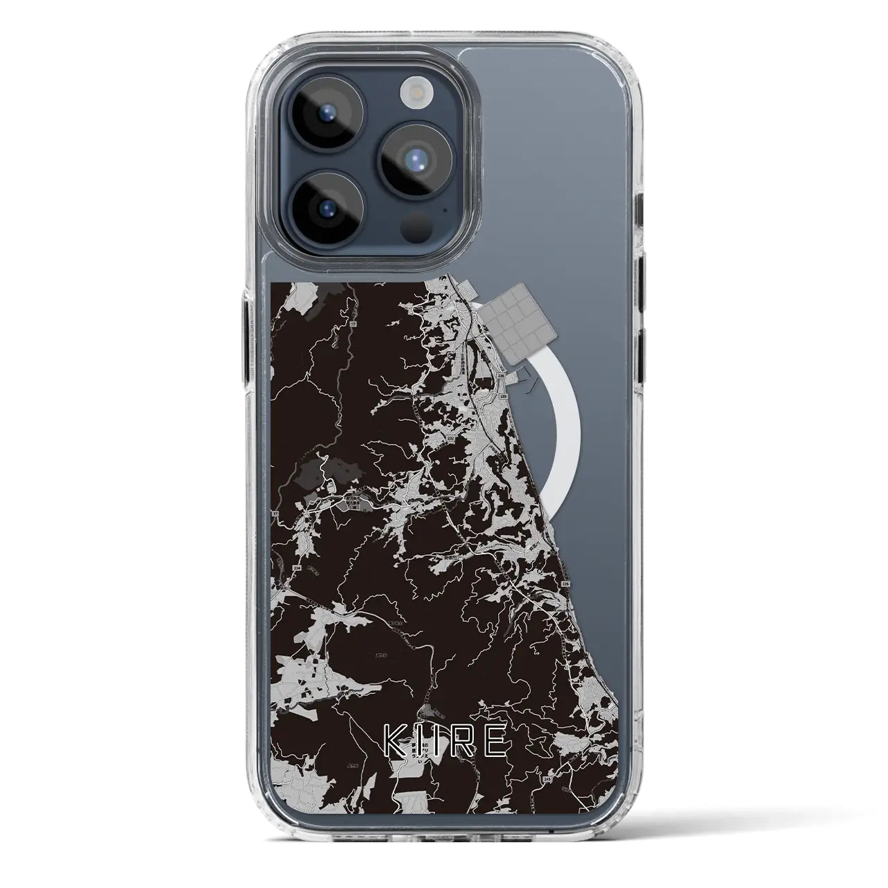 【喜入(鹿児島県)】地図柄iPhoneケース(MagSafeタイプ)