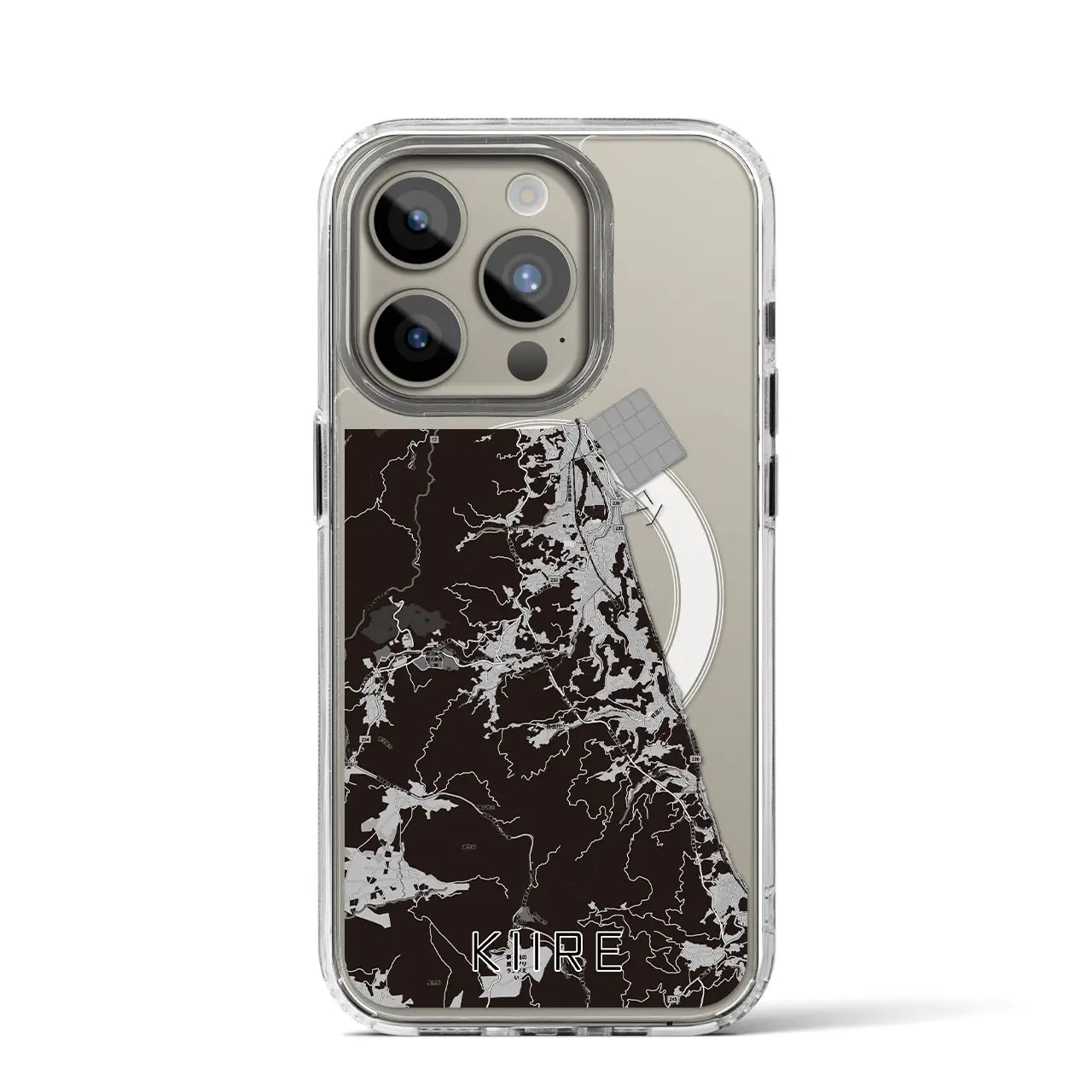 【喜入(鹿児島県)】地図柄iPhoneケース(MagSafeタイプ)
