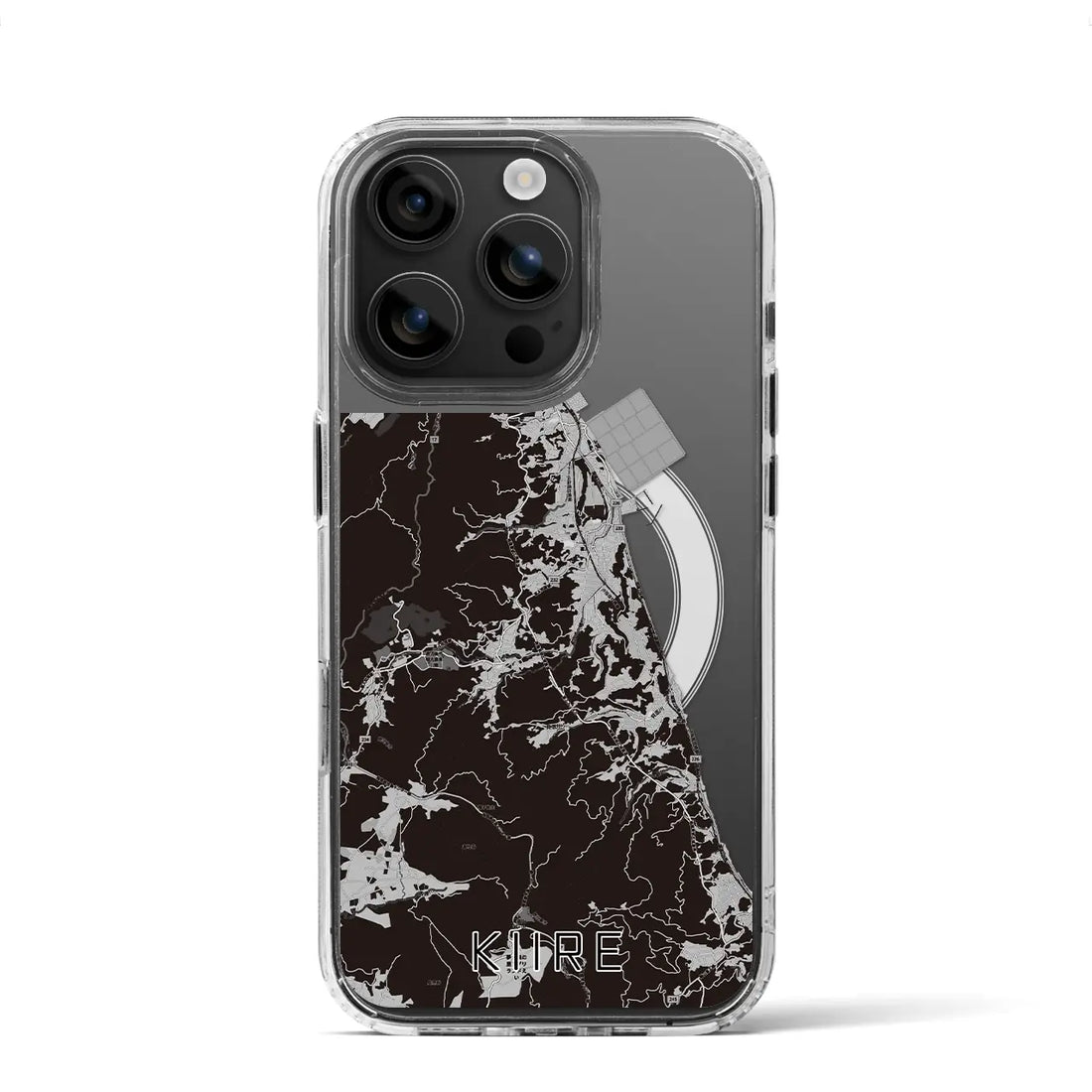 【喜入(鹿児島県)】地図柄iPhoneケース(MagSafeタイプ)