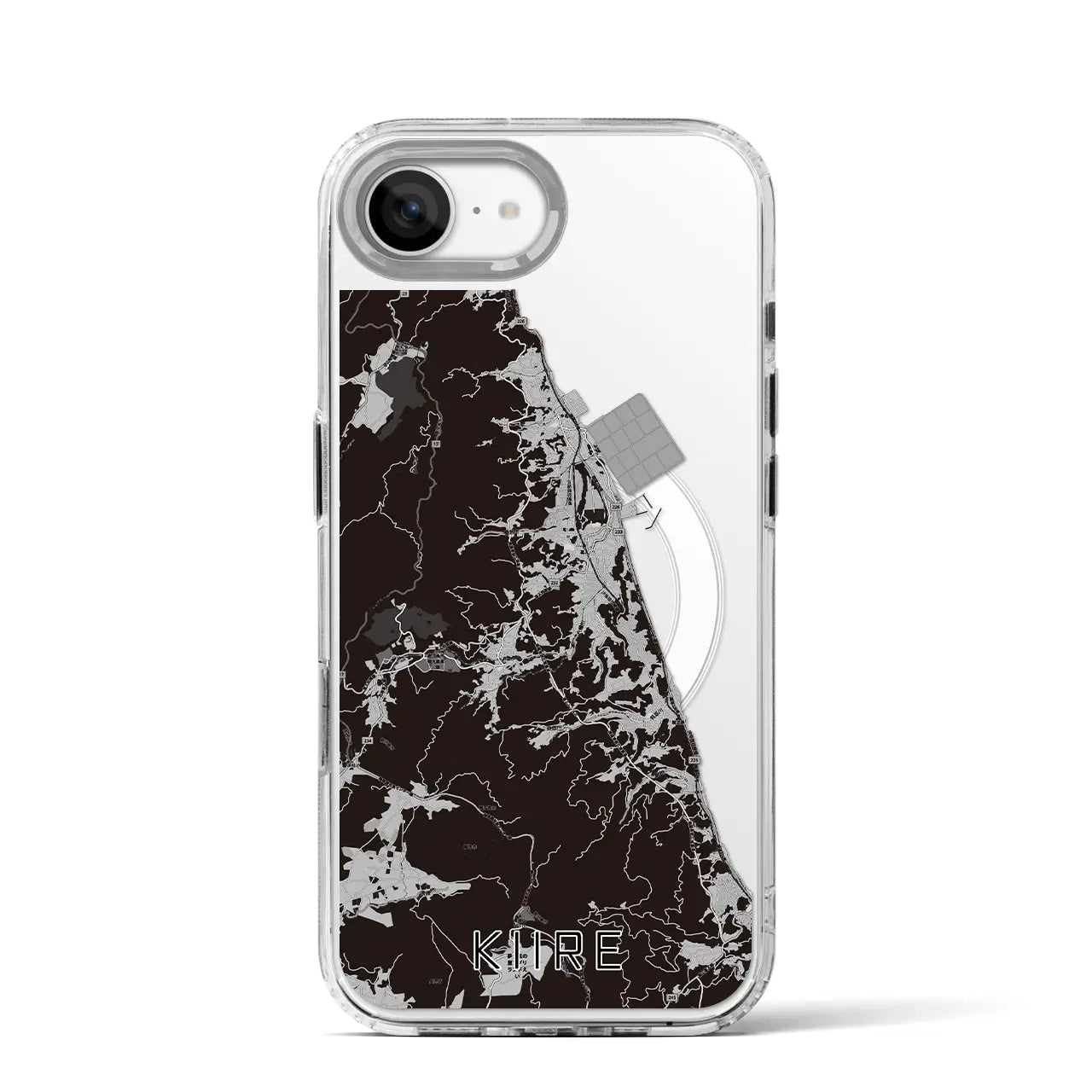 【喜入(鹿児島県)】地図柄iPhoneケース(MagSafeタイプ)