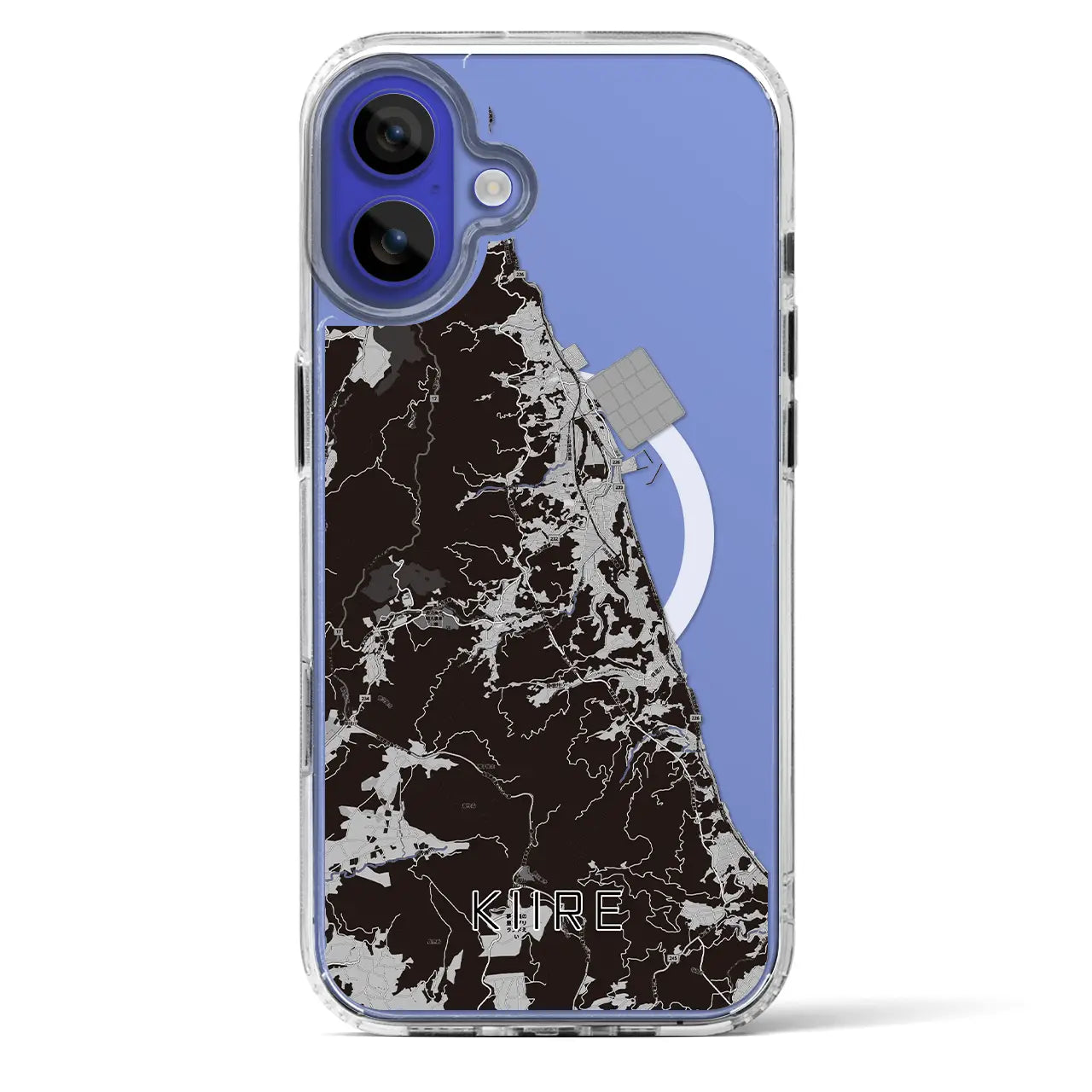 【喜入(鹿児島県)】地図柄iPhoneケース(MagSafeタイプ)