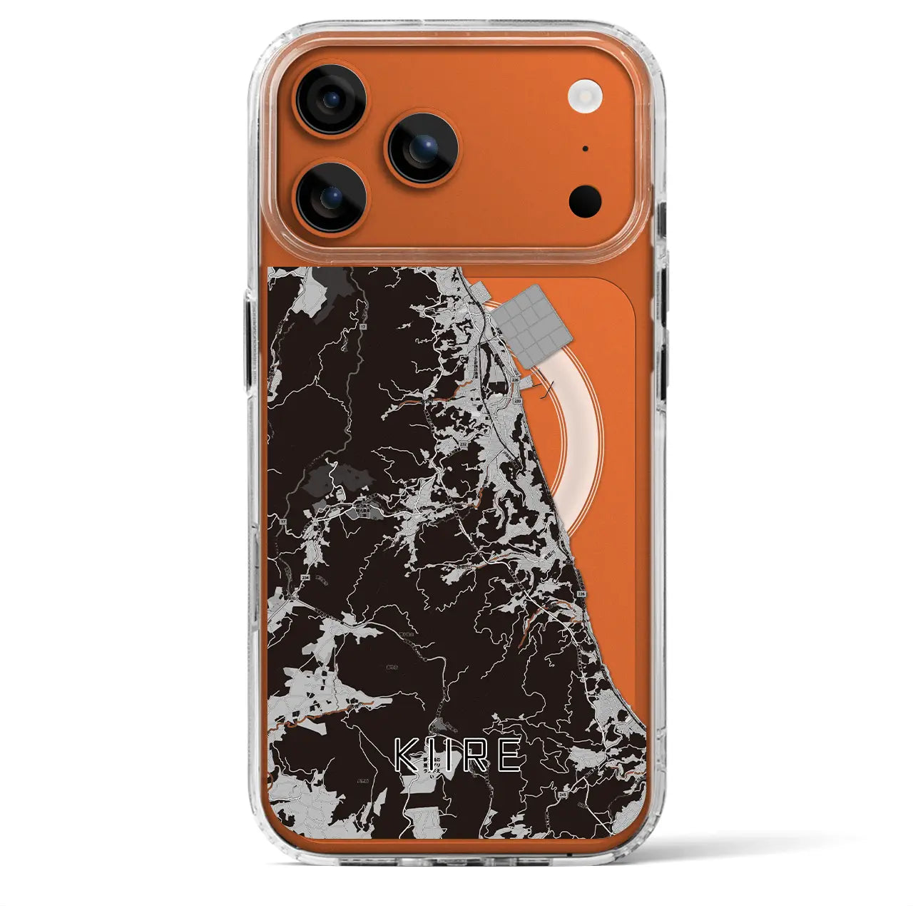 【喜入(鹿児島県)】地図柄iPhoneケース(MagSafeタイプ)