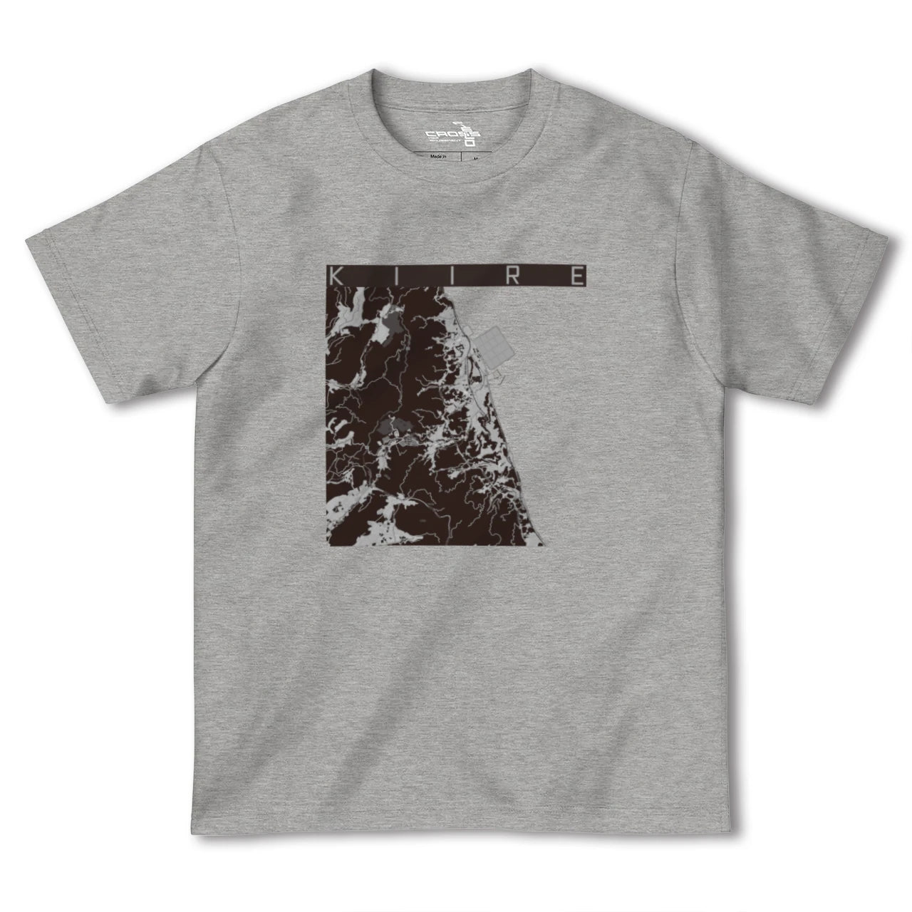 【喜入(鹿児島県)】地図柄ヘビーウェイトTシャツ
