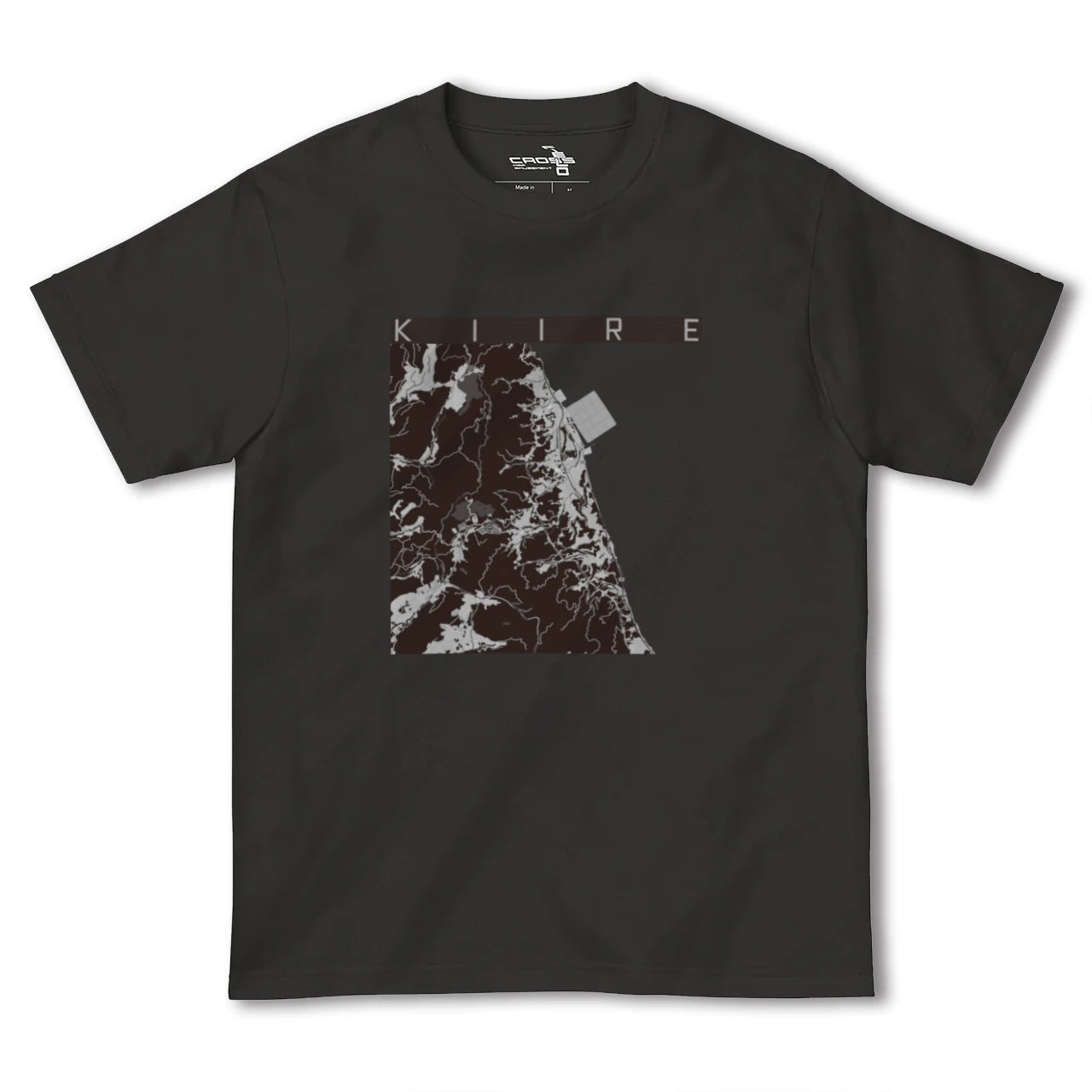 【喜入(鹿児島県)】地図柄ヘビーウェイトTシャツ