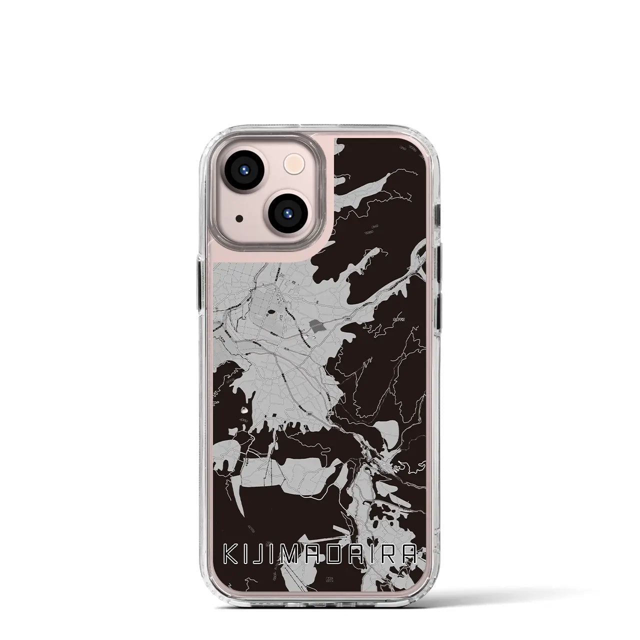 【木島平(長野県)】地図柄iPhoneケース(MagSafeタイプ)