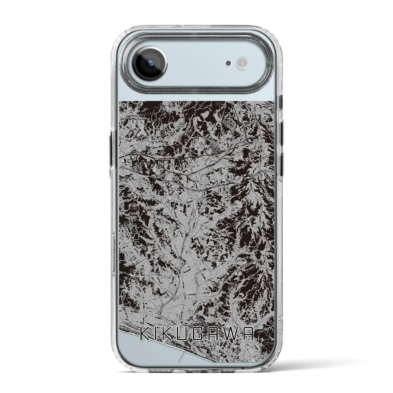 【菊川(静岡県)】地図柄iPhoneケース(MagSafeタイプ)