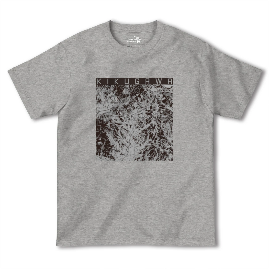 【菊川(静岡県)】地図柄ヘビーウェイトTシャツ