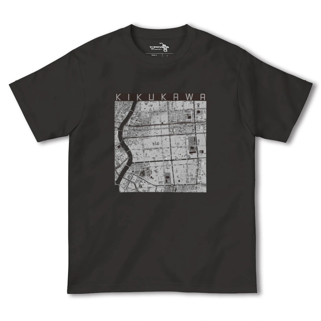 【菊川(東京都)】地図柄ヘビーウェイトTシャツ
