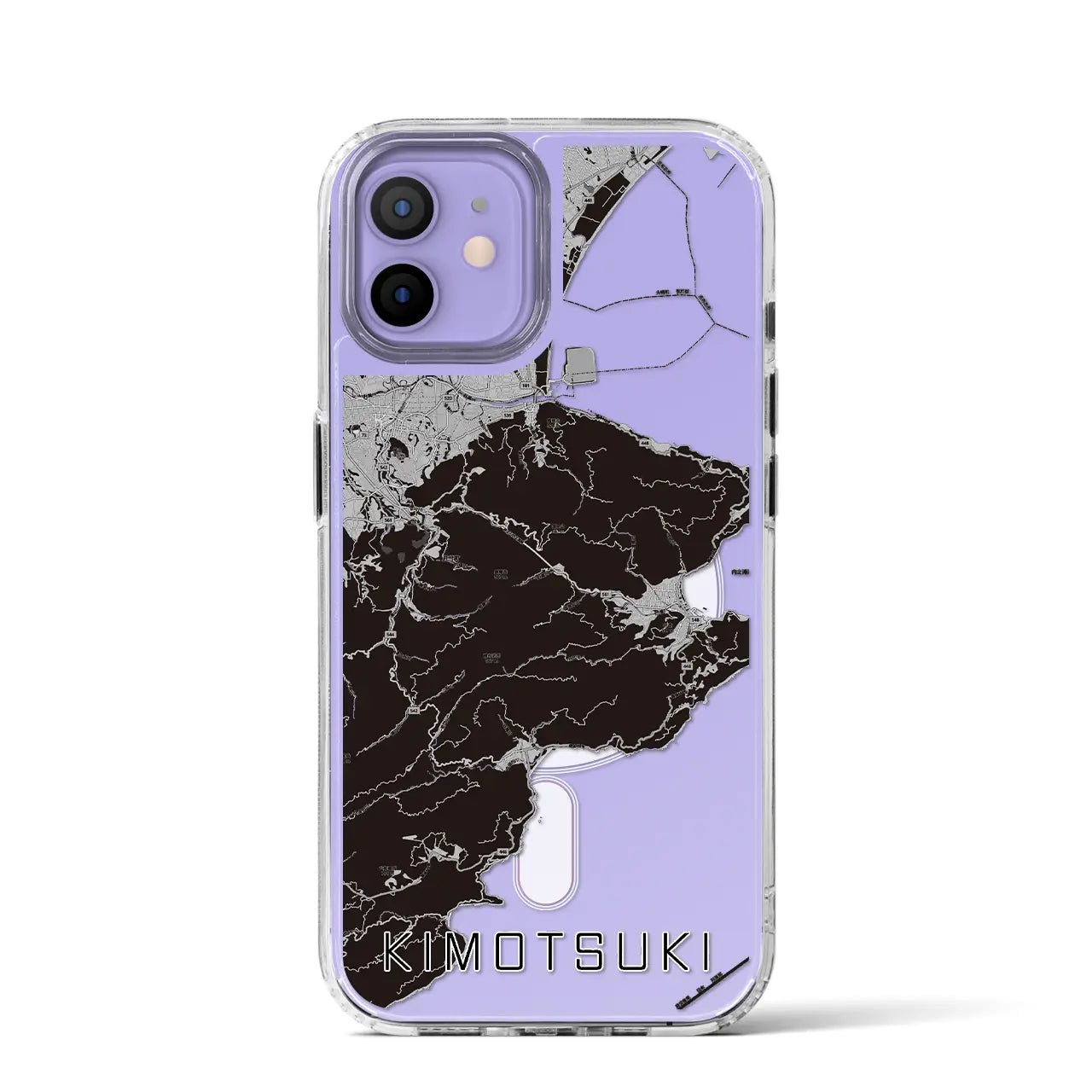 【肝付(鹿児島県)】地図柄iPhoneケース(MagSafeタイプ)