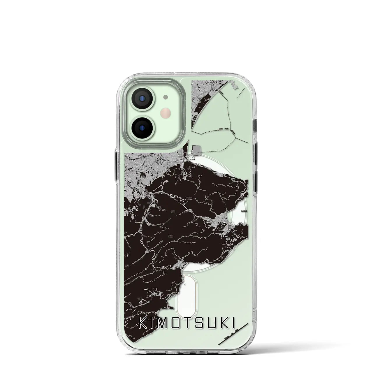 【肝付(鹿児島県)】地図柄iPhoneケース(MagSafeタイプ)