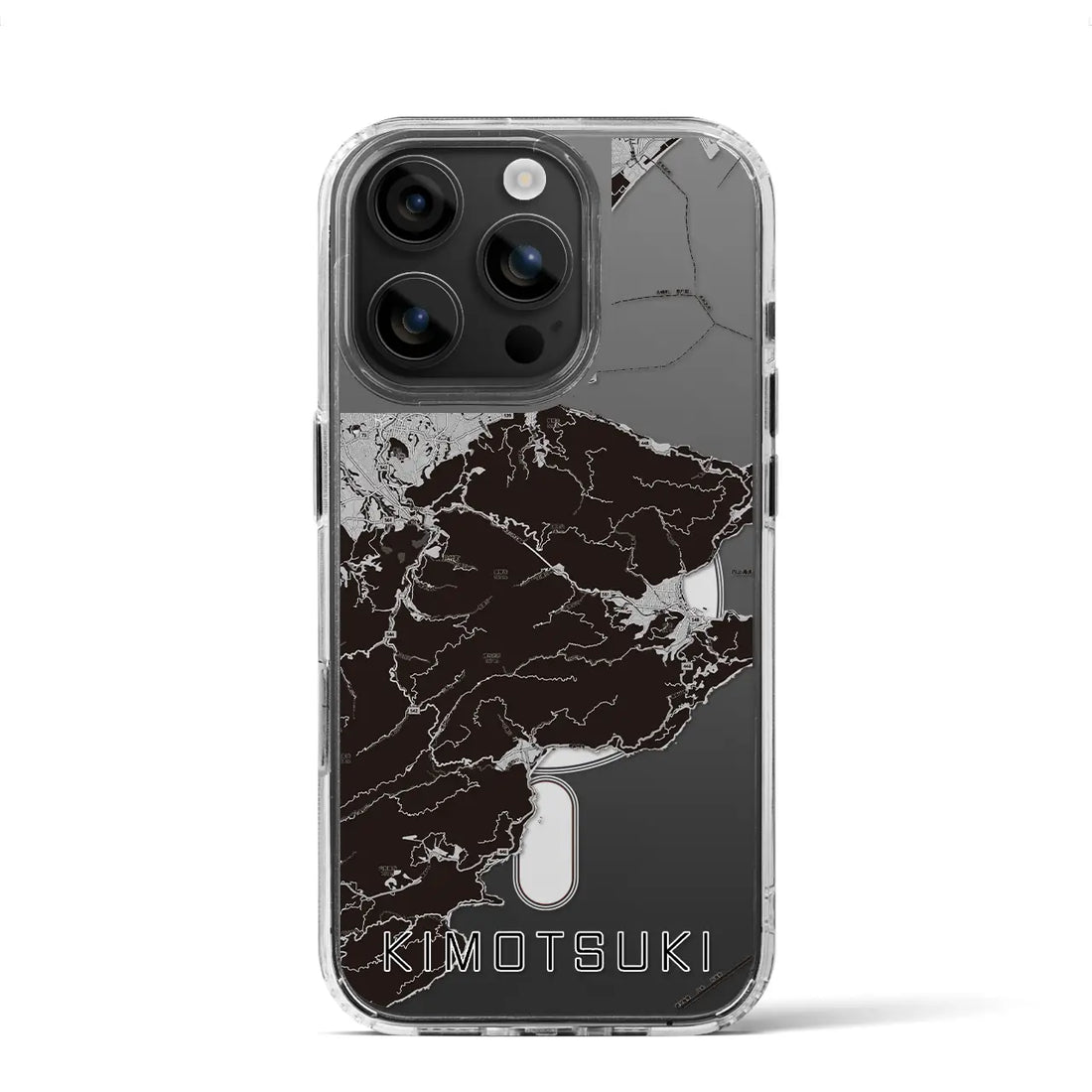 【肝付(鹿児島県)】地図柄iPhoneケース(MagSafeタイプ)