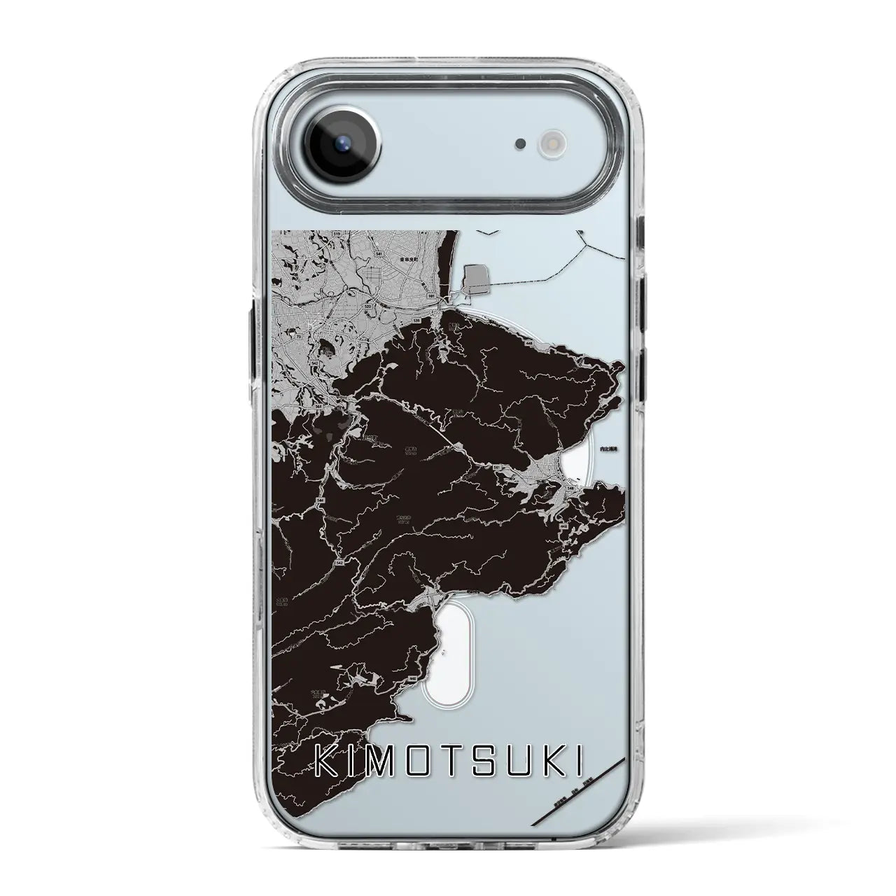 【肝付(鹿児島県)】地図柄iPhoneケース(MagSafeタイプ)