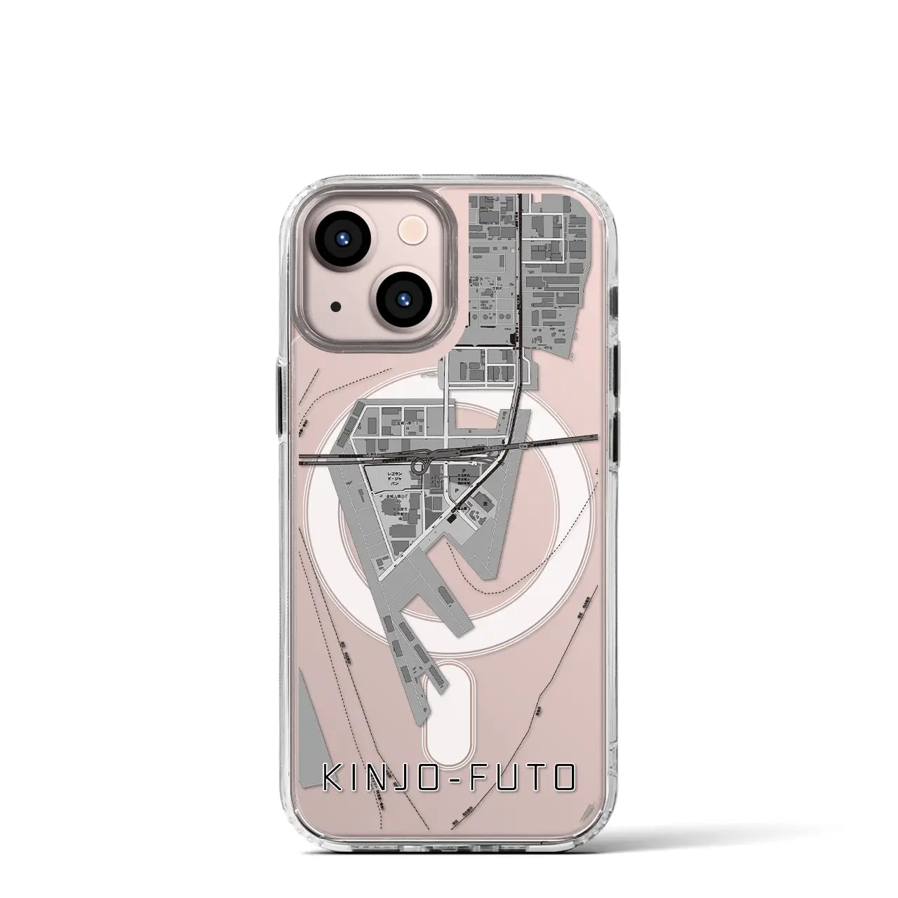 【金城ふ頭(愛知県)】地図柄iPhoneケース(MagSafeタイプ)