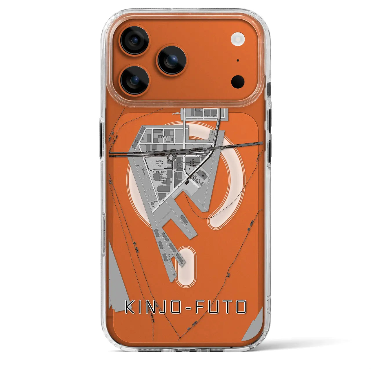 【金城ふ頭(愛知県)】地図柄iPhoneケース(MagSafeタイプ)