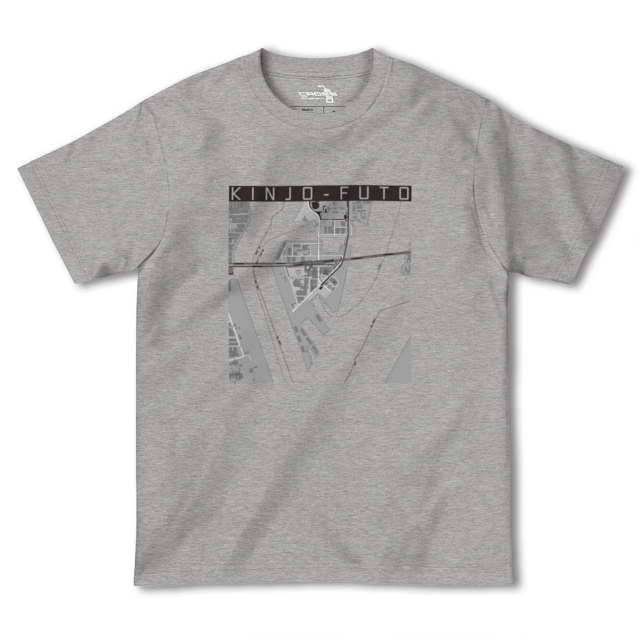 【金城ふ頭(愛知県)】地図柄ヘビーウェイトTシャツ