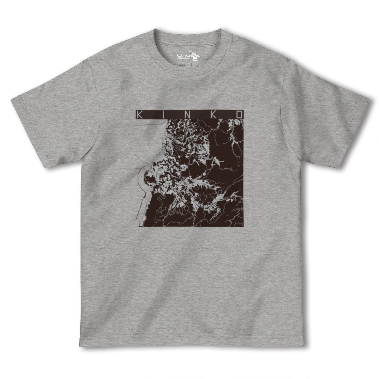 【錦江(鹿児島県)】地図柄ヘビーウェイトTシャツ