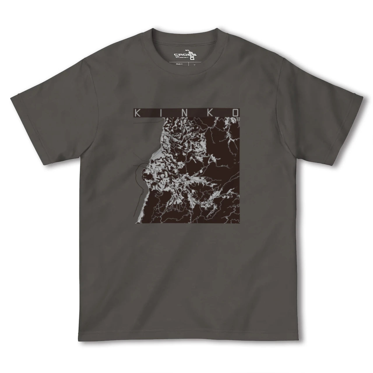 【錦江(鹿児島県)】地図柄ヘビーウェイトTシャツ