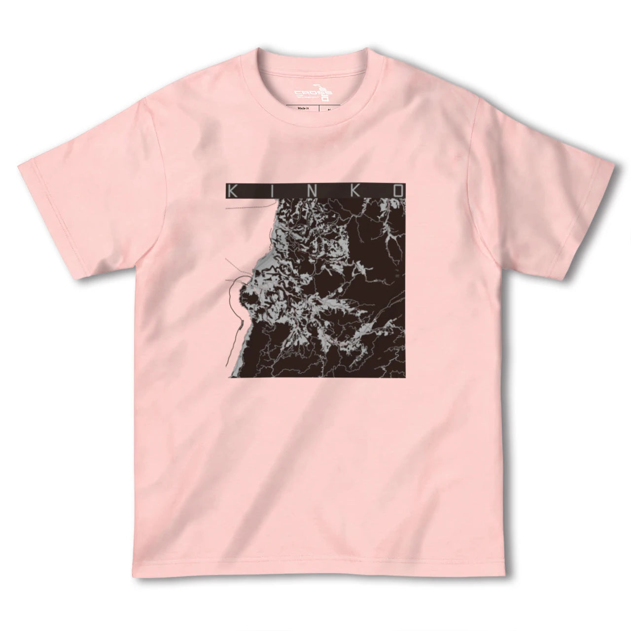 【錦江(鹿児島県)】地図柄ヘビーウェイトTシャツ