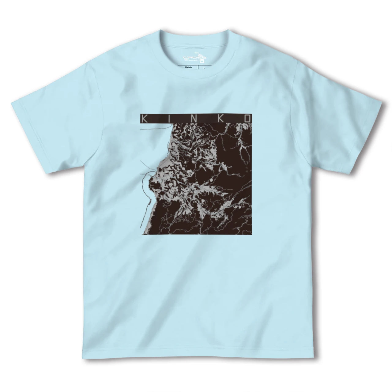 【錦江(鹿児島県)】地図柄ヘビーウェイトTシャツ