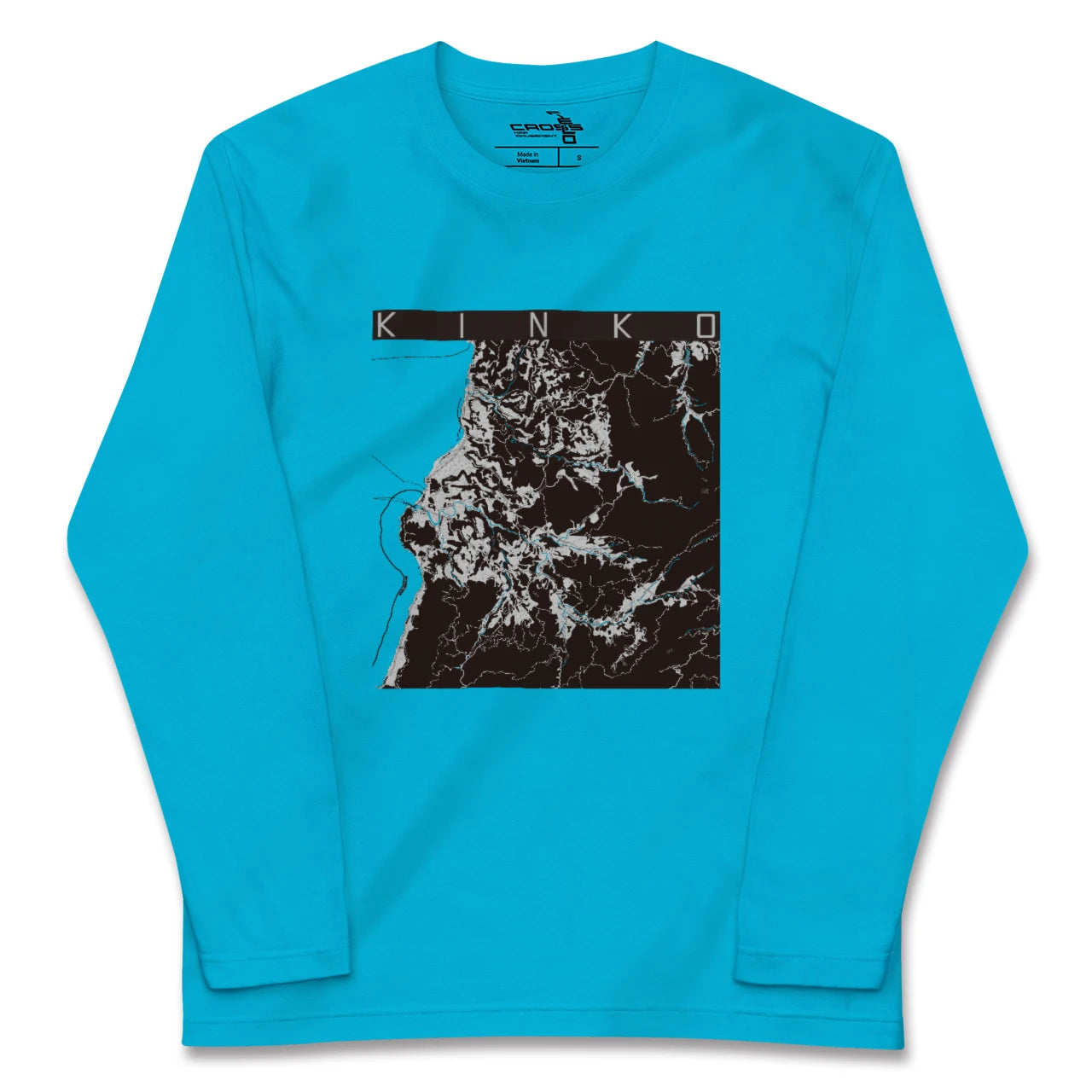 【錦江(鹿児島県)】地図柄ロングスリーブTシャツ
