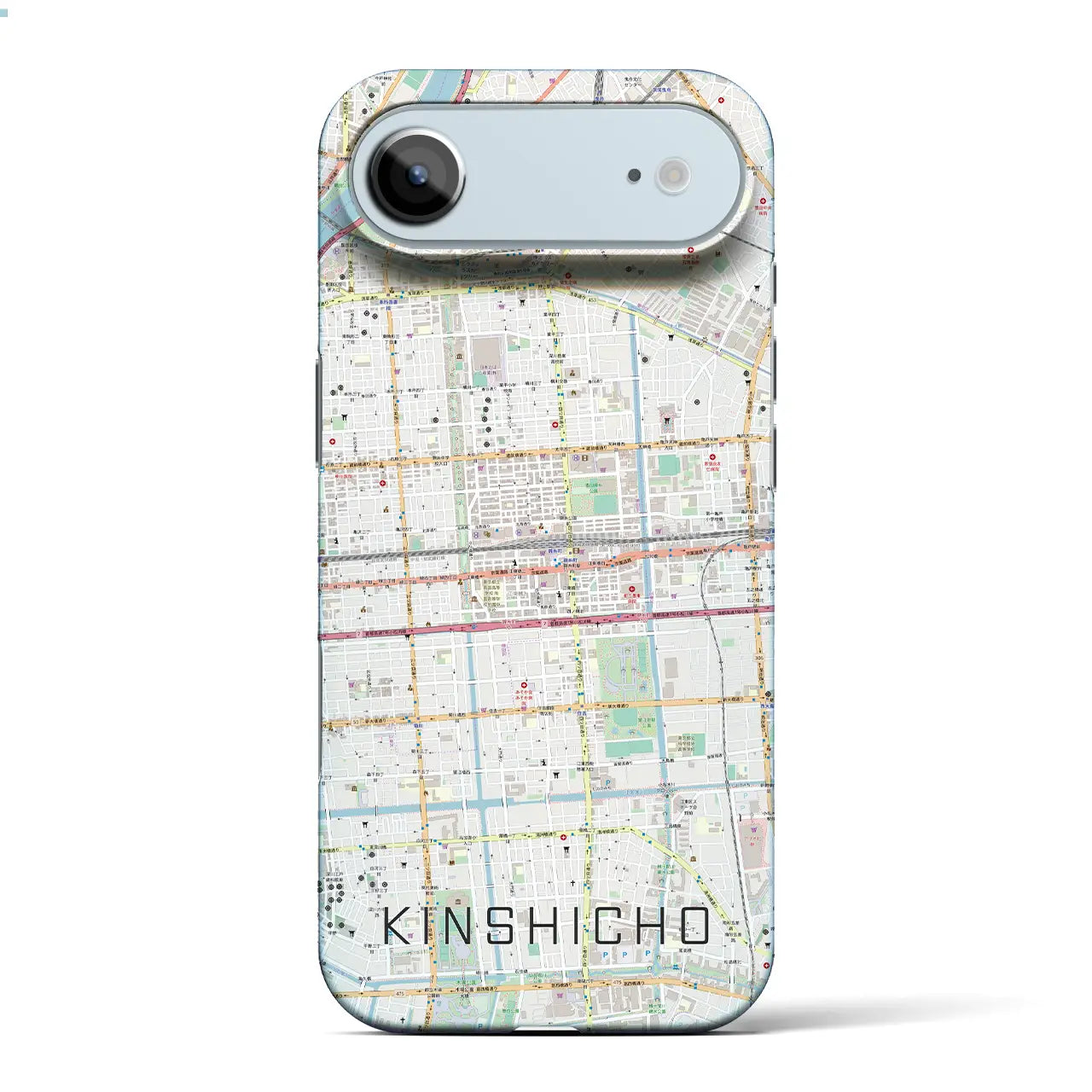 【錦糸町(東京都)】地図柄iPhoneケース(バックカバータイプ)