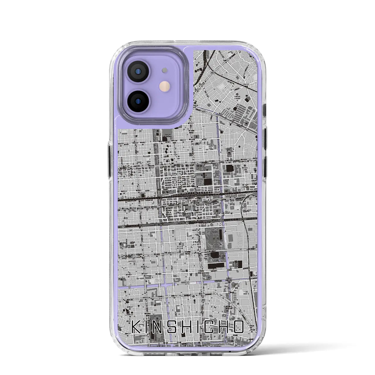 【錦糸町(東京都)】地図柄iPhoneケース(MagSafeタイプ)